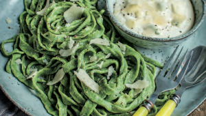 Fettuccine aux trois fromages