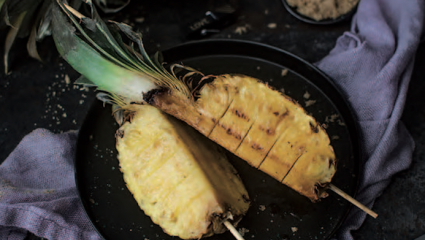 Ananas glacé au rhum
